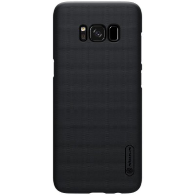 Samsung Galaxy S8 (G950) Nillkin Frosted Shield juodas plastikinis dėklas / Priedai.lt