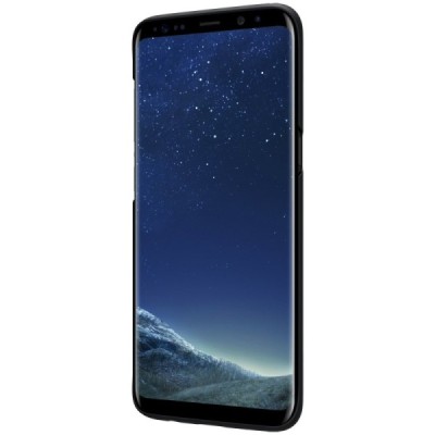 Samsung Galaxy S8 (G950) Nillkin Frosted Shield juodas plastikinis dėklas / Priedai.lt
