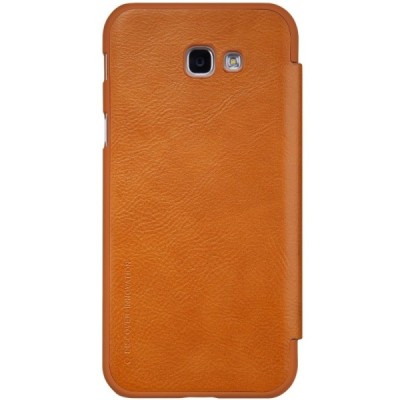 Greznais „Nillkin“ Qin sērijas ādas atvērams brūns Samsung Galaxy A5 (2017) A520 maciņš / Vacins.lv