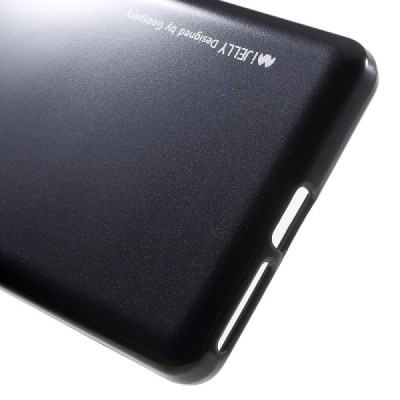 Sony Xperia E5 Mercury melns cieta silikona (TPU) futrālis / Vacins.lv