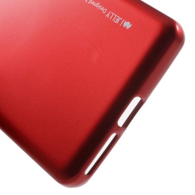 Sony Xperia E5 Mercury sarkans cieta silikona (TPU) futrālis / Vacins.lv