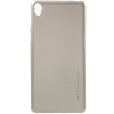 Sony Xperia E5 Mercury zelta cieta silikona (TPU) futrālis / Vacins.lv