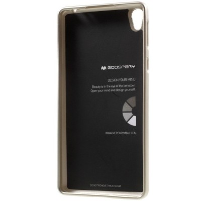 Sony Xperia E5 Mercury zelta cieta silikona (TPU) futrālis / Vacins.lv