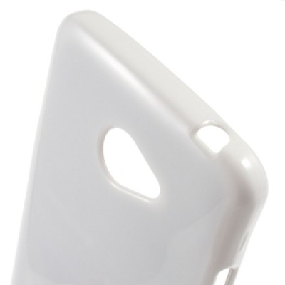 LG K5 (X220DSH) Mercury balts cieta silikona (TPU) apvalks / vacins.lv