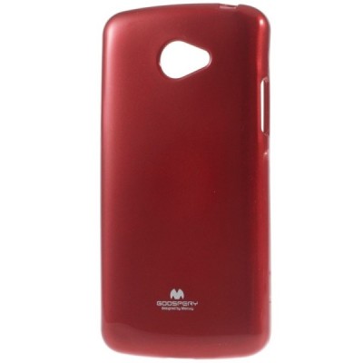 LG K5 (X220DSH) Mercury sarkans cieta silikona (TPU) apvalks / vacins.lv