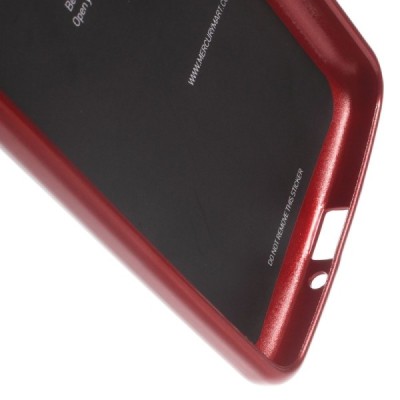 LG K5 (X220DSH) Mercury sarkans cieta silikona (TPU) apvalks / vacins.lv