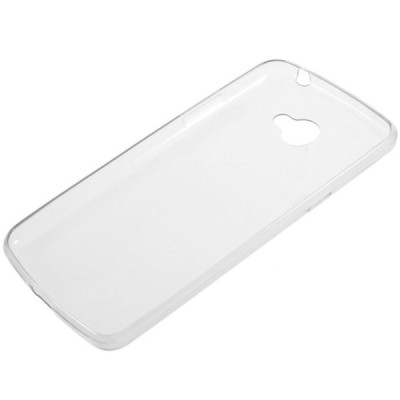 LG K5 (X220DSH) dzidrs (caurspīdīgs) cieta silikona TPU pasaulē planākais apvalks / Vacins.lv