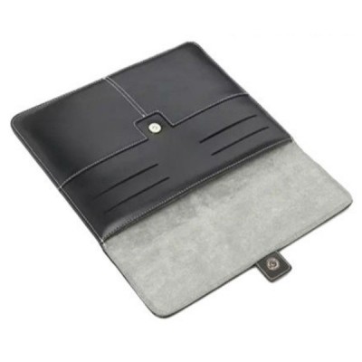 Universāls melns ādas 8 collas planšetdatoru maciņš / Vacins.lv