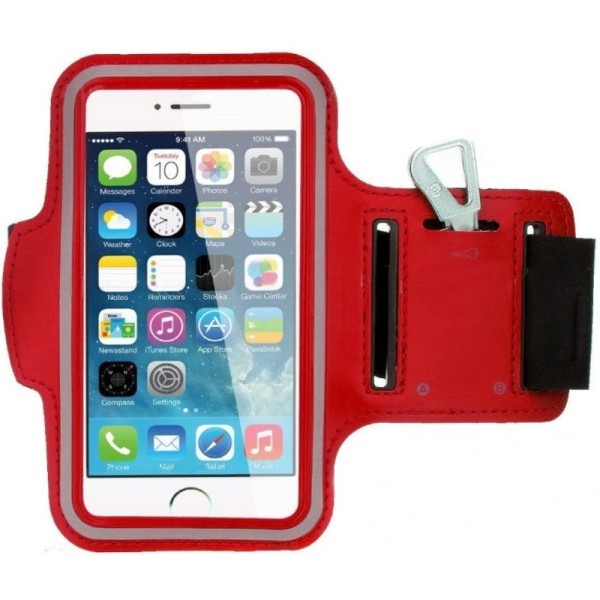 Futrālis sportam (rokas saite) - sarkans (XL+ izmērs)