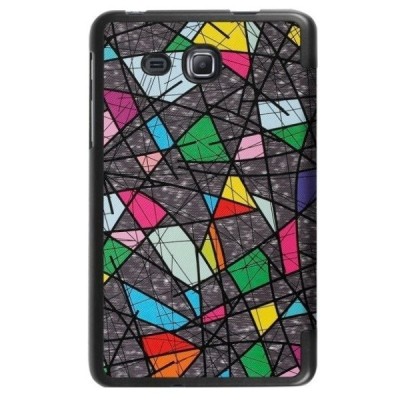 Samsung Galaxy Tab A 10.1 2016 (T580, T585) atvēramais krāsains, pelēks maciņš / Vacins.lv