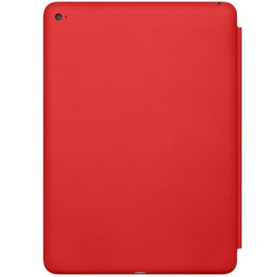 Apple iPad Pro 12.9" atverčiamas smart case raudonas odinis dėklas - knygutė / Priedai.lt