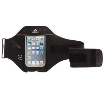 „Griffin“ Adidas miCoach dėklas sportui (raištis ant rankos) - juodas, universalus (S dydis) / Priedai.lt