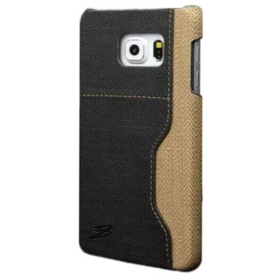 Samsung Galaxy S6 (G920) „Vintage“ Leather pelēks ādas apvalks ar iebūvētu karšu turētāju / Vacins.lv