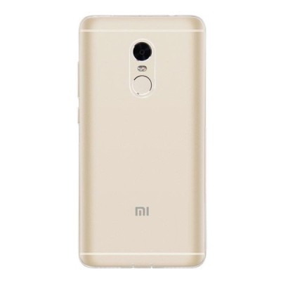 Xiaomi Redmi Note 4 dzidrs (caurspīdīgs) cieta silikona TPU pasaulē planākais apvalks / Vacins.lv