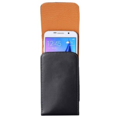 Universāls aizverams melns maciņš, ar kabatiņu kartem ielikt un iespēju piestiprināt pie siksnas (L izmērs) / Vacins.lv