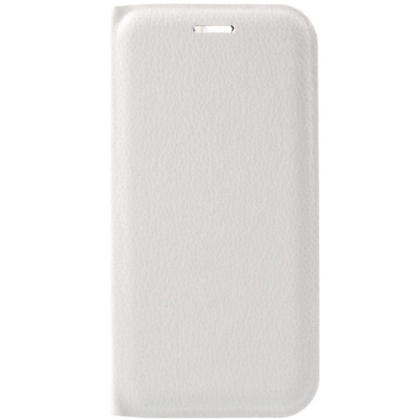 „Flip Wallet“ atvēramais ādas maciņš - balts (P10)