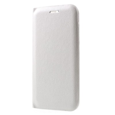 Huawei P10 (Huawei Ascend P10) balts atvēramais Flip Wallet ādas maciņš - maks / Vacins.lv