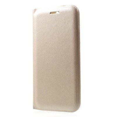 Huawei P10 (Huawei Ascend P10) zelta atvēramais Flip Wallet ādas maciņš - maks / Vacins.lv