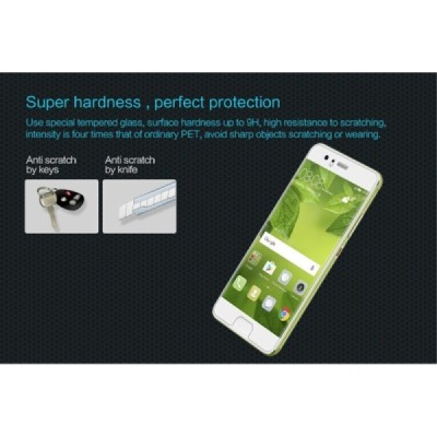 Huawei P10 „Nillkin“ H Tempered Glass sustiprintos apsaugos apsauginis ekrano stiklas 0,33 mm / Priedai.lt