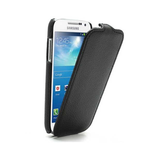 Atverčiamas dėklas - juodas (Galaxy S4 mini)