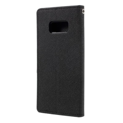 Samsung Galaxy S8 (G950) Mercury atvērams melns maciņš (maks) / Vacins.lv