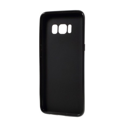 Samsung Galaxy S8 (G950) cieta silikona (TPU) melns apvalks / vacins.lv