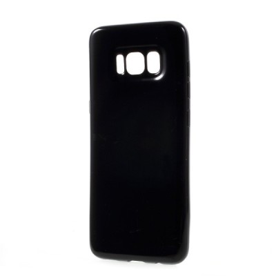 Samsung Galaxy S8 (G950) cieta silikona (TPU) melns apvalks / vacins.lv