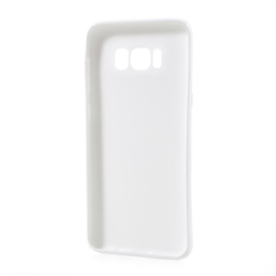 Samsung Galaxy S8 (G950) kieto silikono TPU baltas dėklas - nugarėlė / Priedai.lt