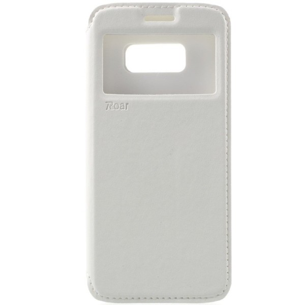 „Roar“ Noble atvēramais futrālis - balts (Galaxy S8)