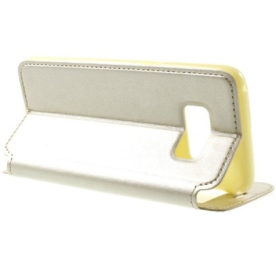 Roar Noble atverčiamas Samsung Galaxy S8 (G950) auksinis odinis dėklas / Priedai.lt