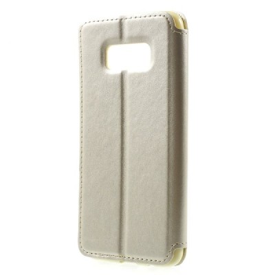 Roar Noble atverčiamas Samsung Galaxy S8 (G950) auksinis odinis dėklas / Priedai.lt