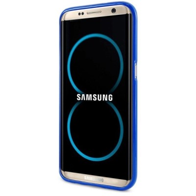 Samsung Galaxy S8 (G950) Mercury tumši zils cieta silikona (TPU) apvalks / vacins.lv
