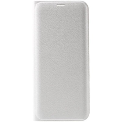 Samsung Galaxy S8+ (G955) balts atvēramais Smart Wallet ādas maciņš - maks / Vacins.lv