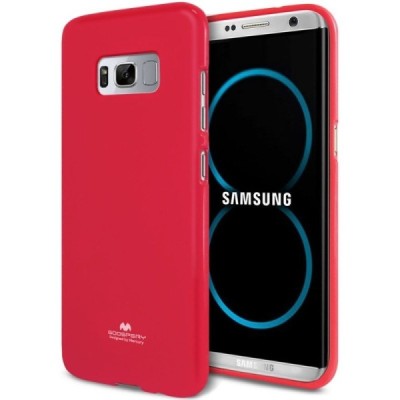 Samsung Galaxy S8+ (G955) Mercury tumši rozs cieta silikona (TPU) apvalks / vacins.lv