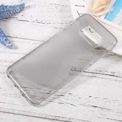 Samsung Galaxy S8 (G950) silikoninis TPU pilkas dėklas - nugarėlė / Priedai.lt