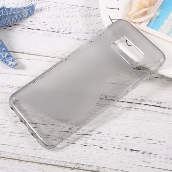 Silikoninis (TPU) dėklas - pilkas (Galaxy S8)