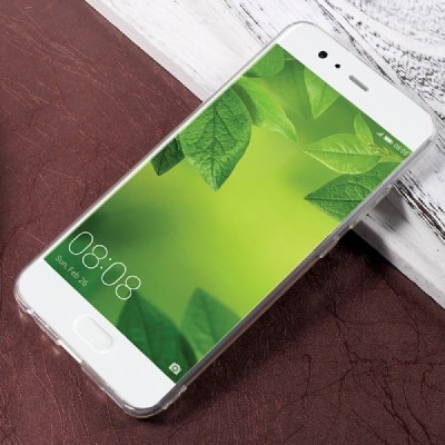 Huawei P10 Plus dzidrs (caurspīdīgs) cieta silikona TPU pasaulē planākais apvalks / Vacins.lv