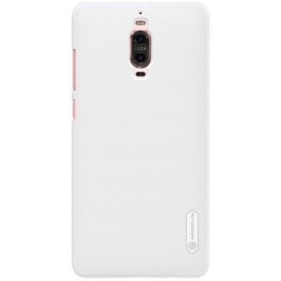 Huawei Mate 9 Pro Nillkin Frosted Shield balts plastmasas apvalks + ekrāna aizsargplēve / Vacins.lv