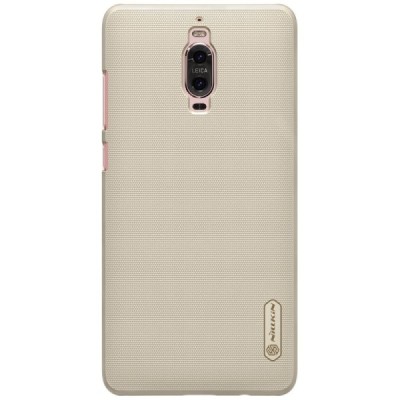 Huawei Mate 9 Pro Nillkin Frosted Shield zelta plastmasas apvalks + ekrāna aizsargplēve / Vacins.lv