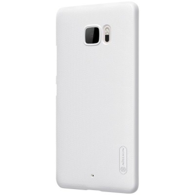 HTC U Ultra (Ocean Note) Nillkin Frosted Shield balts plastmasas apvalks + ekrāna aizsargplēve / Vacins.lv