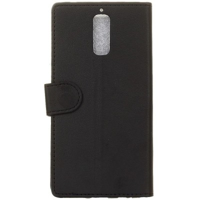 Huawei Mate 9 Pro (Huawei Mate 9 Pro Porsche Design) atverčiamas juodas odinis dėklas, knygutė - piniginė / Priedai.lt