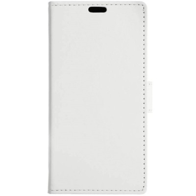 Huawei Mate 9 Pro (Huawei Mate 9 Pro Porsche Design) atvēramais ādas balts maciņš, grāmata (maks) / Vacins.lv