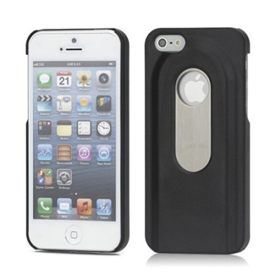 Plastikinis Apple iPhone SE (5, 5s) dėklas su metaliniu butelių atidarytuvu / Priedai.lt