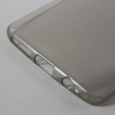 Huawei Mate 9 Pro (Huawei Mate 9 Pro Porsche Design) dzidrs pelēks (caurspīdīgs) cieta silikona TPU pasaulē planākais apvalks / 