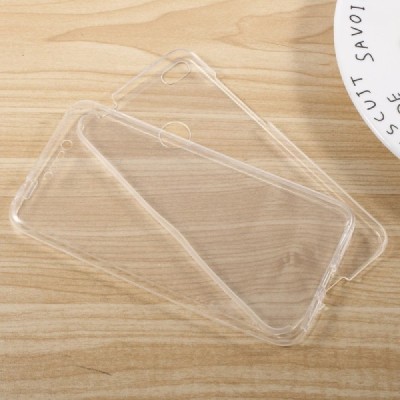 P9 Lite 2017 (Huawei P8 Lite 2017) dzidrs (caurspīdīgs) aizsedzams cieta silikona TPU pasaulē planākais apvalks / Vacins.lv