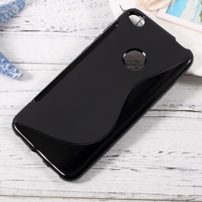 Huawei P9 Lite 2017 (Huawei P8 Lite 2017) cieta silikona (TPU) melns apvalks / vacins.lv