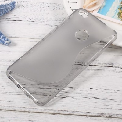 Huawei P9 Lite 2017 (Huawei P8 Lite 2017) cieta silikona (TPU) dzidrs, pelēkā krāsā, apvalks / Vacins.lv