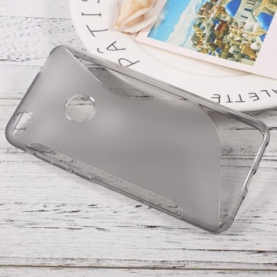 Huawei P9 Lite 2017 (Huawei P8 Lite 2017) cieta silikona (TPU) dzidrs, pelēkā krāsā, apvalks / Vacins.lv