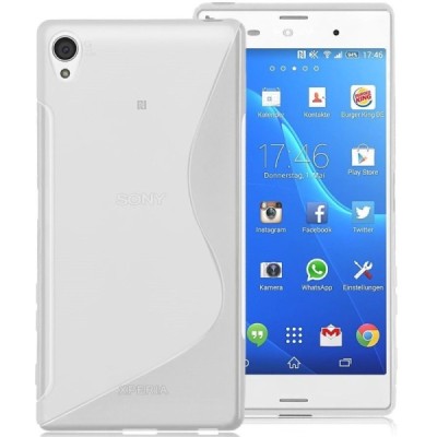 Sony Xperia Z5 Premium kieto silikono TPU skaidrus dėklas - nugarėlė / Priedai.lt