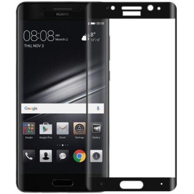 Huawei Mate 9 Pro (Porsche Design) „Hat-Prince“ Tempered Glass apsauginis ekrano stiklas 0.26 mm - juodas / Priedai.lt